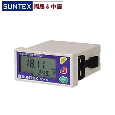 SUNTEX數(shù)顯臺式工業(yè)電導(dǎo)率儀EC-410 高精在線測試儀電阻率變送器