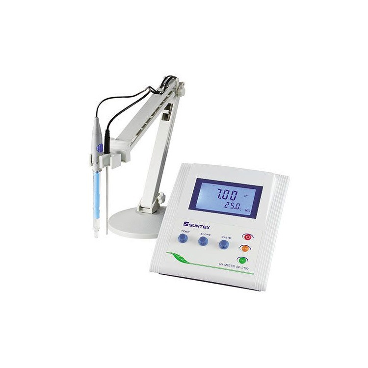 上泰SP-2100微電腦pH/ORP/ION/Temp.測定儀，離子濃度測量功能，450組測值數據儲存