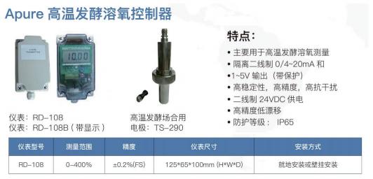 高溫發酵溶氧變送器