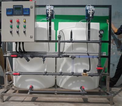 加酸加堿加藥裝置電子化工電鍍及五金表面除酸堿成套設備