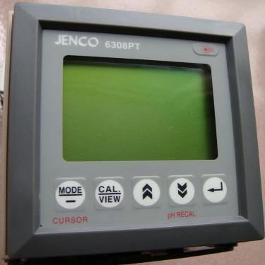 PH/溫度變送器6308PT 任氏/JENCO微電腦酸度氧化還原控制器