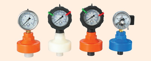 全塑隔膜壓力表