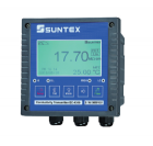 具有中英文操作界面，帶自動(dòng)溫度補(bǔ)償及末次校正信息.可帶4-20ma輸出以及RS-485界面輸出