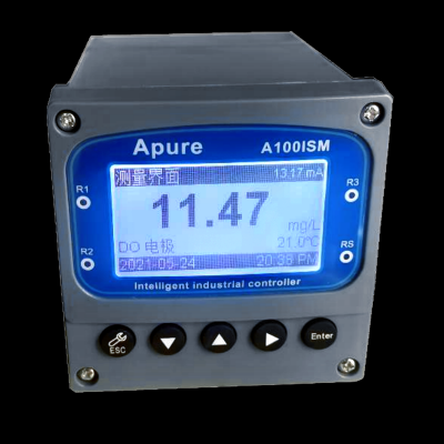 APURE  A100ISM水質(zhì)自動分析儀，智能儀表可以連接數(shù)字電極